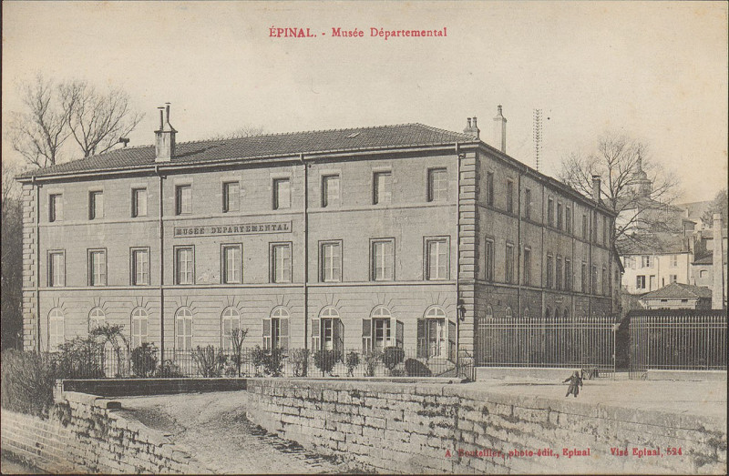 Carte postale ancienne Carte Postale, Epinal, Musée Départemental