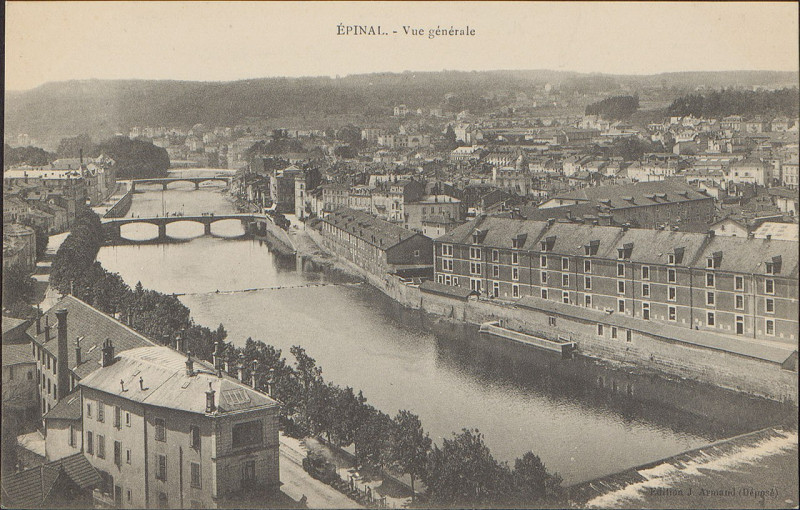 Carte postale ancienne Carte Postale, Epinal, Vue générale 10