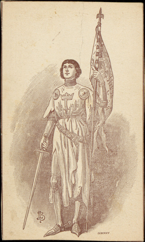 Carte postale ancienne Jeanne d'Arc Cp 5539 Pr