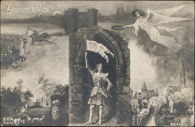 Carte postale ancienne Jehanne d'Arc