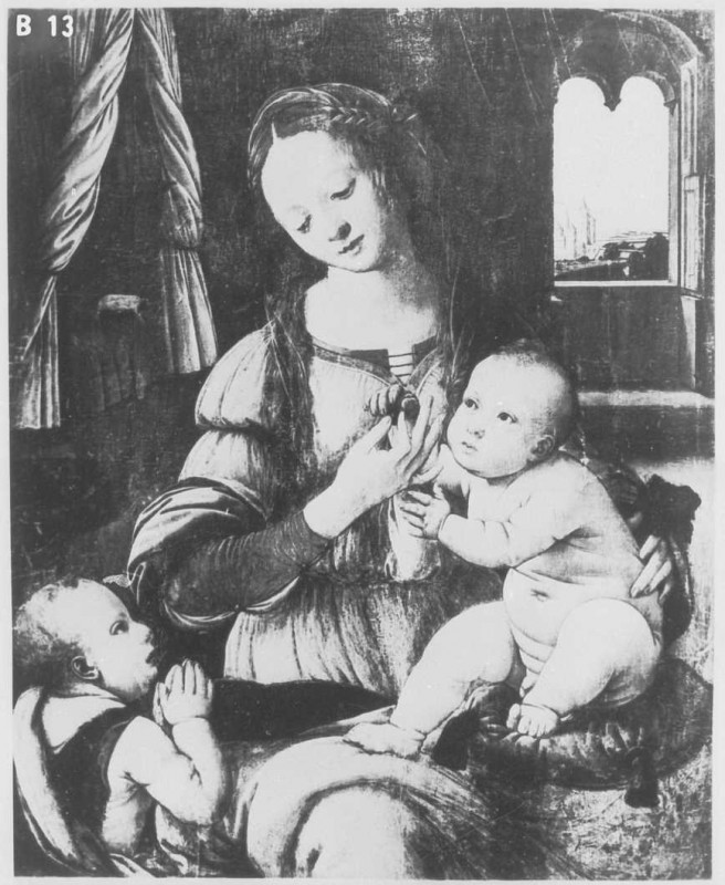 Carte postale ancienne Gemäldegalerie Alte Meister (Dresden) Galeriewerk Braun 0039