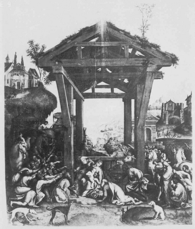 Carte postale ancienne Gemäldegalerie Alte Meister (Dresden) Galeriewerk Braun 0081