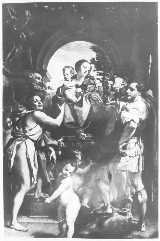 Carte postale ancienne Gemäldegalerie Alte Meister (Dresden) Galeriewerk Braun 0172