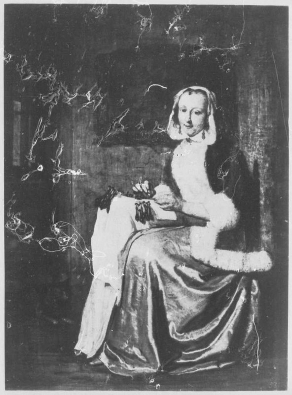 Carte postale ancienne Gemäldegalerie Alte Meister (Dresden) Galeriewerk Braun 1413