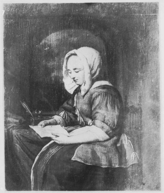Carte postale ancienne Gemäldegalerie Alte Meister (Dresden) Galeriewerk Braun 1414