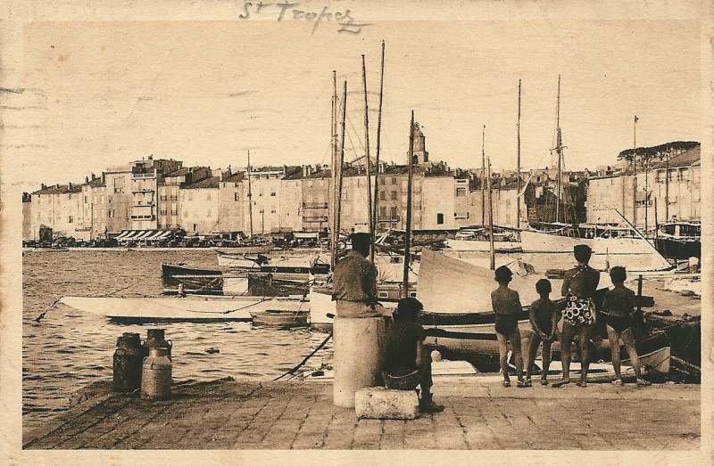 Carte postale ancienne StTropezVar-Cp-anté40-23
