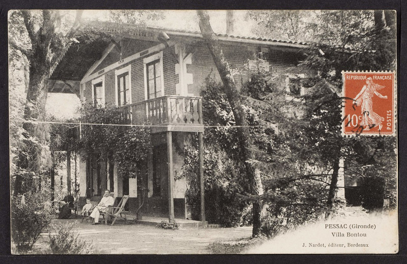 Carte postale ancienne FRAC033318 0003 Fi 0324 - Villa Bontou - Pessac