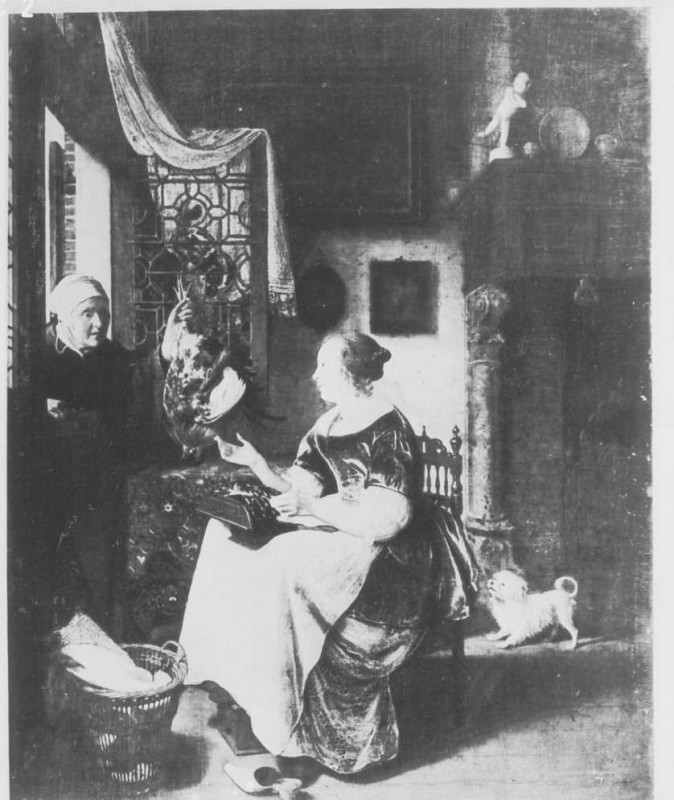 Carte postale ancienne Gemäldegalerie Alte Meister (Dresden) Galeriewerk Braun 1656