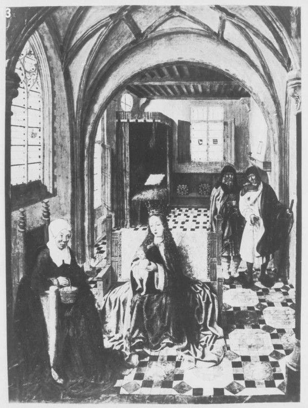 Carte postale ancienne Gemäldegalerie Alte Meister (Dresden) Galeriewerk Braun 1837