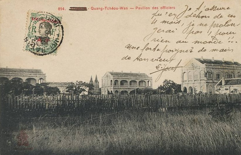Carte postale ancienne Kwangchowan. Fort Bayard