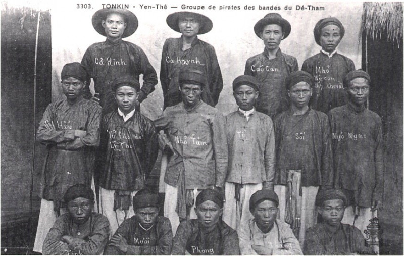 Carte postale ancienne Nghĩa quân Yên Thế