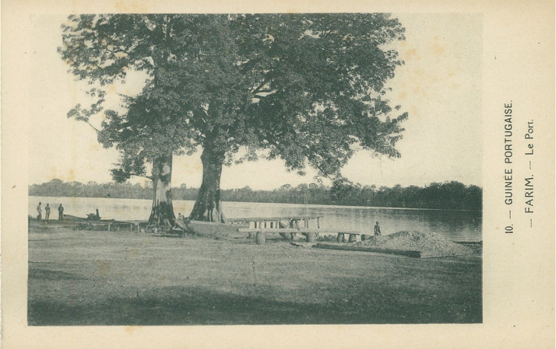 Carte postale ancienne Dc - Dal No 10 - Guinee Portugaise - Farim - Le Port
