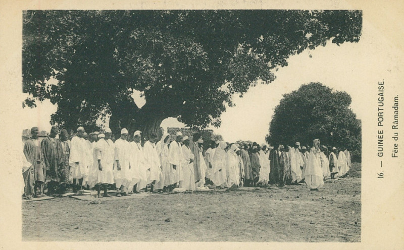 Carte postale ancienne Dc - Dal No 16 - Guinée Portugaise - Fête du Ramadan