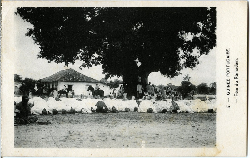 Carte postale ancienne Jrd - 17. Guiné Portuguesa – Festa do Ramadão