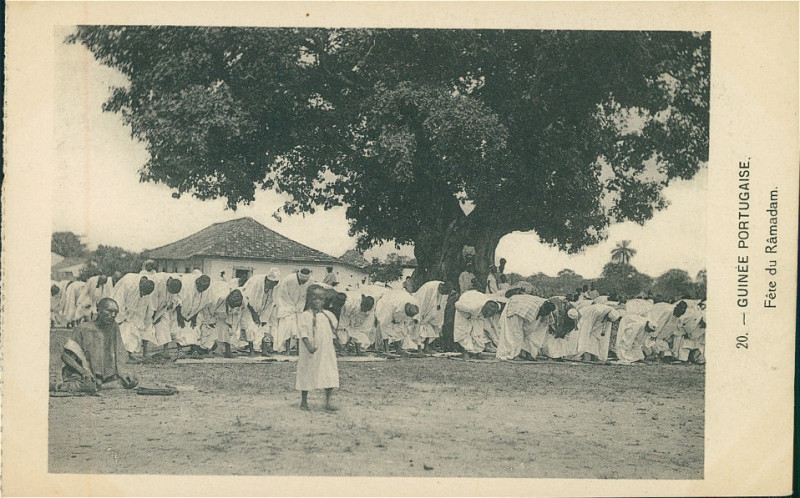 Carte postale ancienne Dc - Dal No 20 - Guinée Portugaise - Fête du Ramadan