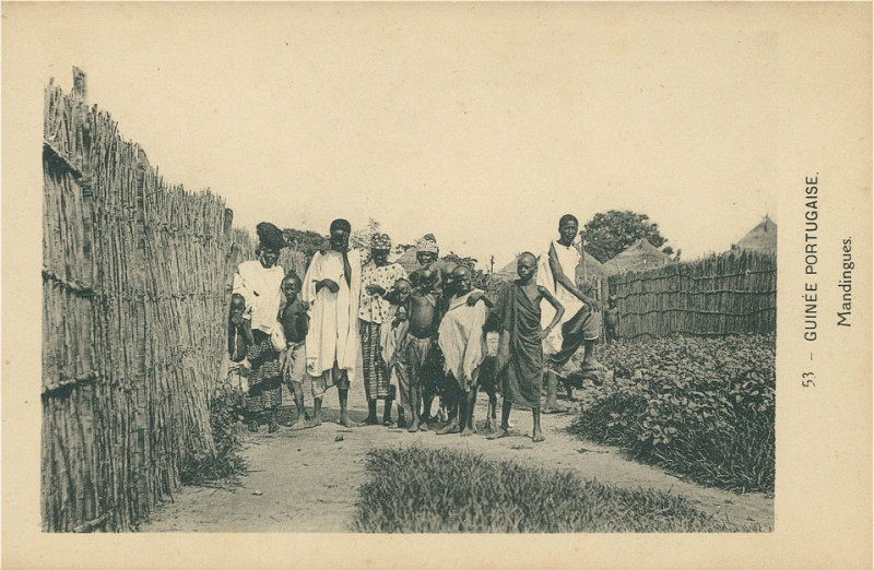 Carte postale ancienne Dc - Dal No 53 - Guinée Portugaise - Mandingues