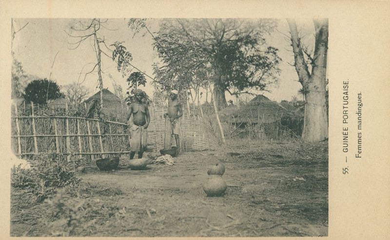 Carte postale ancienne Dc - Dal No 55 - Guinée Portugaise - Femmes mandingues