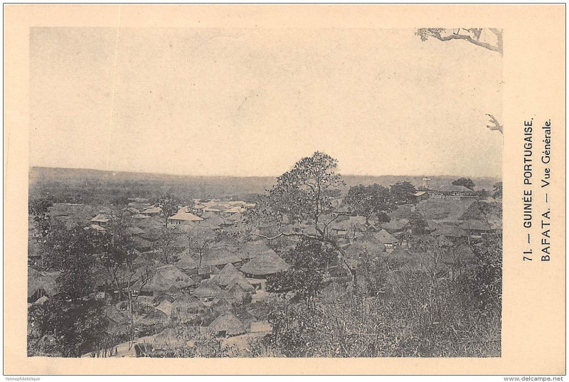 Carte postale ancienne Dc - Dal No 71 - Guinee Portugaise - Bafata - Vue Générale
