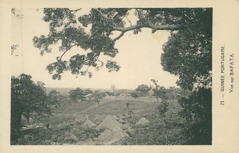 Carte postale ancienne Dc - Dal No 73 - Guinée Portugaise - Vue de Bafata