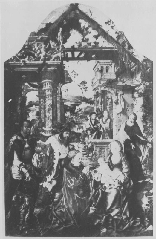 Carte postale ancienne Gemäldegalerie Alte Meister (Dresden) Galeriewerk Braun 1848