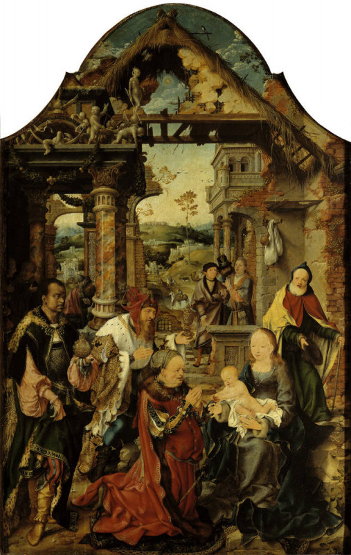 Carte postale ancienne Joos van Cleve 001