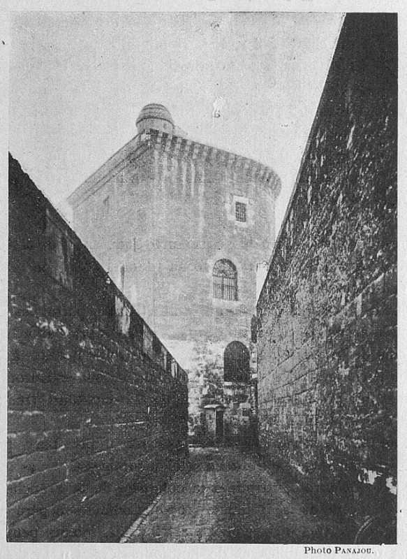 Carte postale ancienne Bordeaux - Fort du Hâ 1 (Panajou)