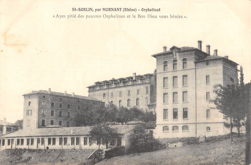 Carte postale ancienne Saint Sorlin Par Mornant à Mornant