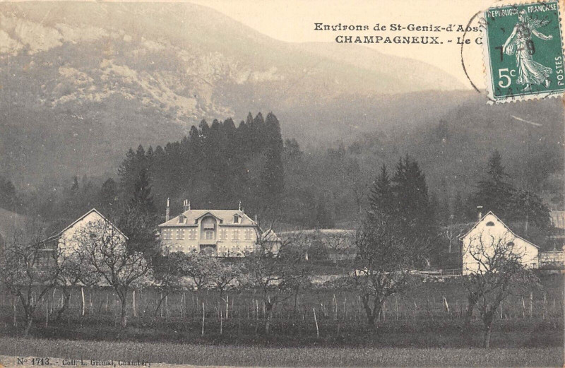 Carte postale ancienne Champagneux à Champagneux