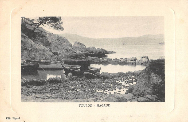 Carte postale ancienne Toulon Magaud à Toulon