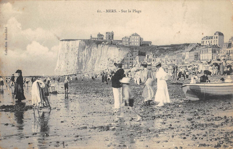 Carte postale ancienne Mers Sur La Plage