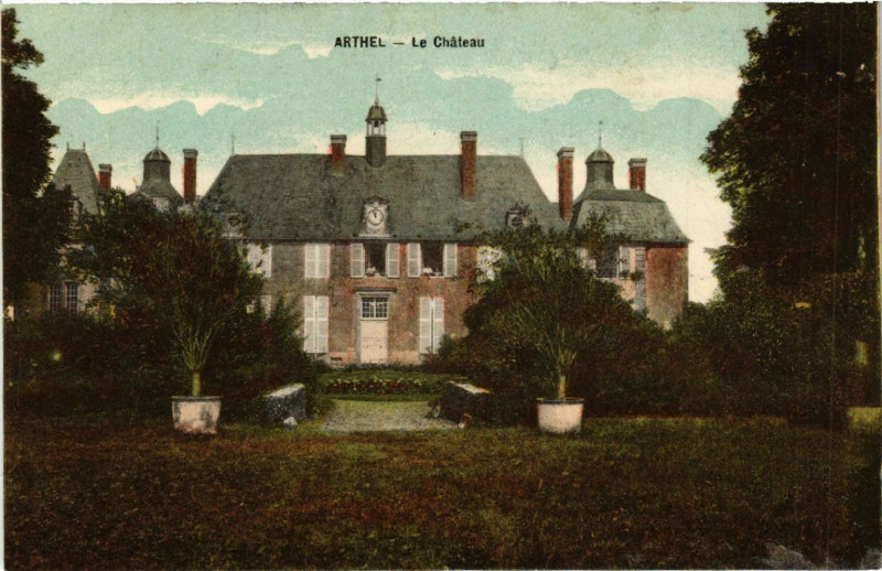 Carte postale ancienne Arthel - Le Chateau à Arthel