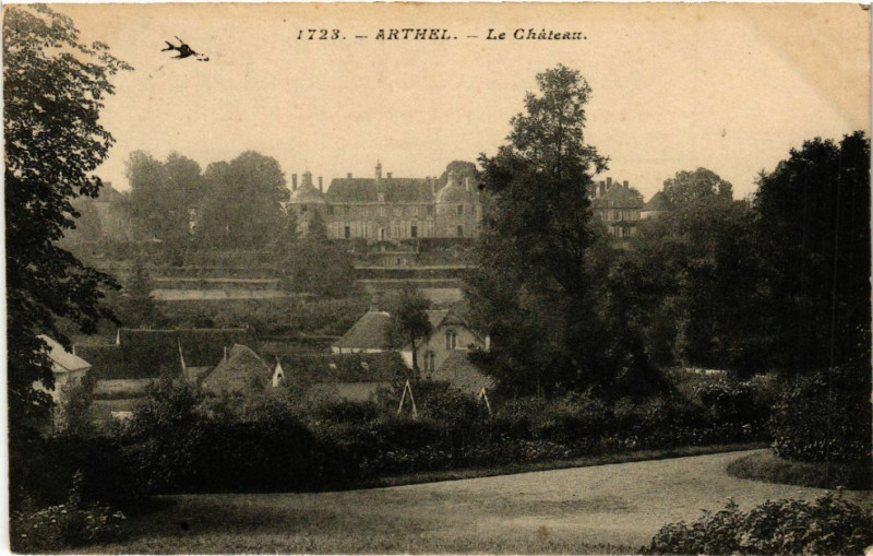 Carte postale ancienne Arthel - Le Chateau à Arthel