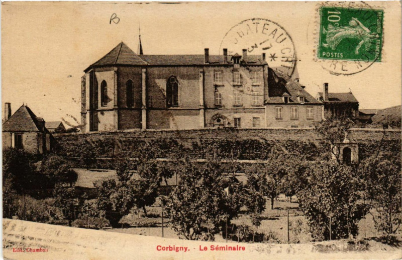 Carte postale ancienne Corbigny - Le Seminaire à Corbigny