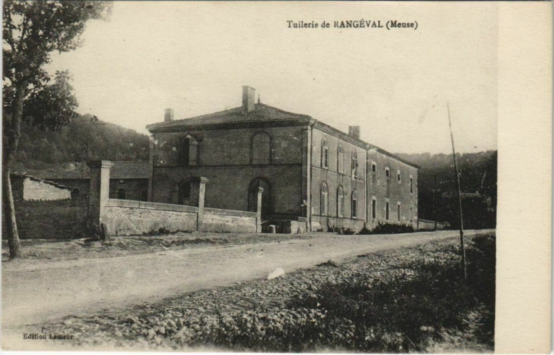 Carte postale ancienne Tuilerie de Rangeval