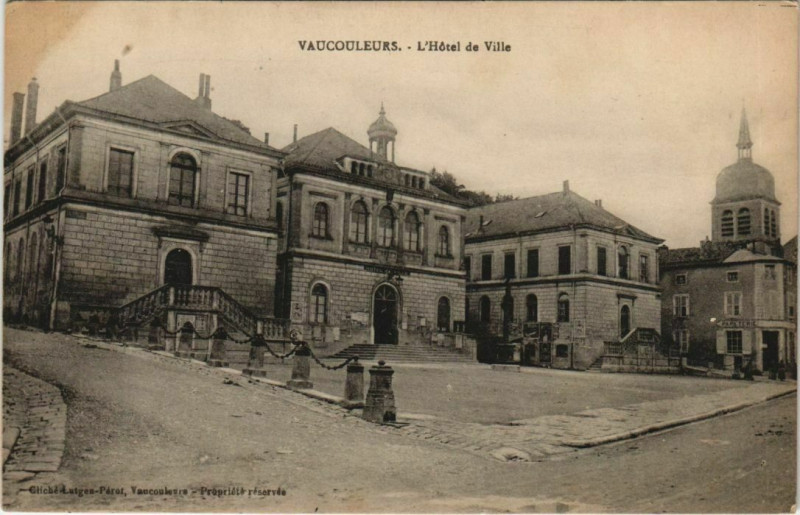 Carte postale ancienne Vaucouleurs L'Hotel de Ville à Vaucouleurs