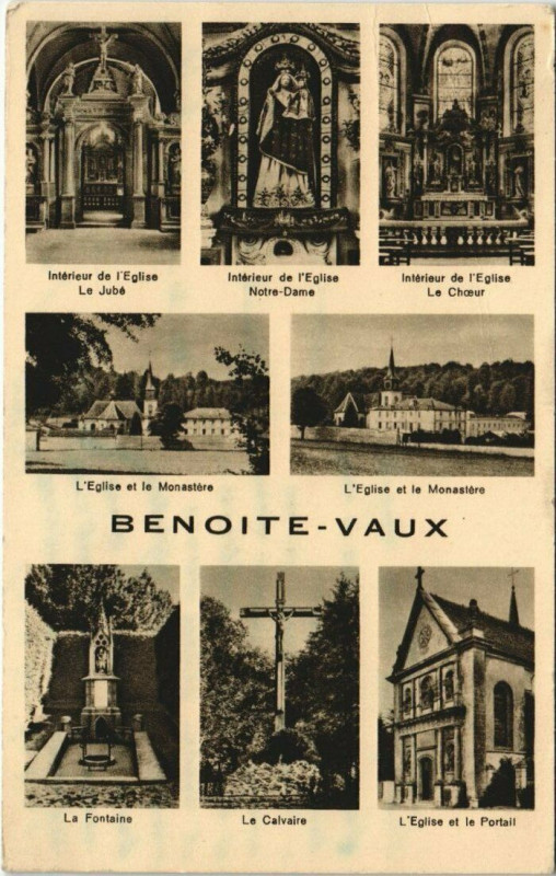 Carte postale ancienne Benoite-Vaux
