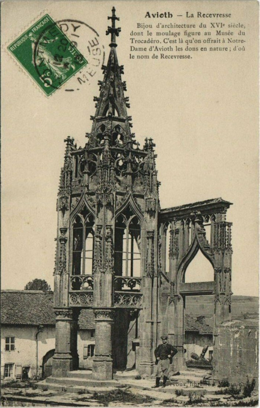 Carte postale ancienne Avioth La Recevresse à Avioth