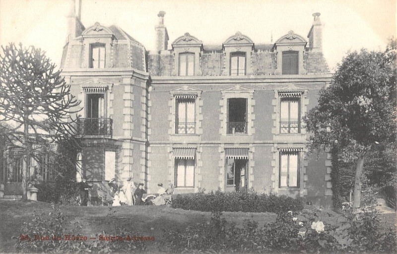 Carte postale ancienne Sainte Adresse 28 Rue Du Havre (cliché rare à Sainte-Adresse