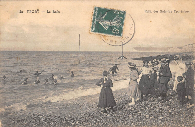 Carte postale ancienne Yport Le Bain à Yport
