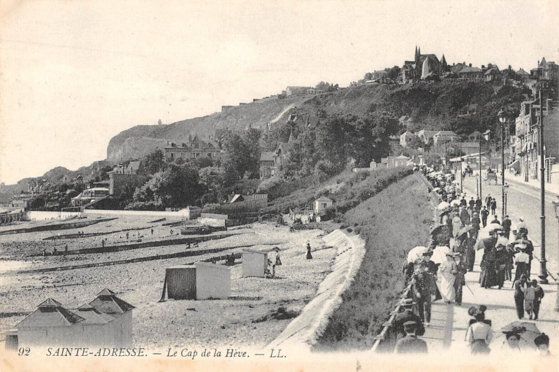 Carte postale ancienne Saint Adresse Cap De La Heve