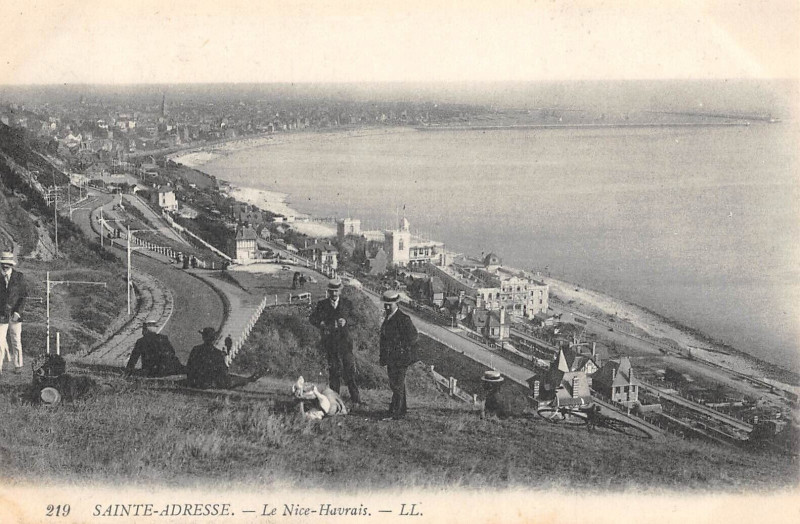Carte postale ancienne Sainte Adresse Le Nice Havrais à Sainte-Adresse