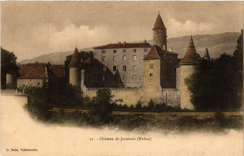 Carte postale ancienne Chateau de Jarnioux