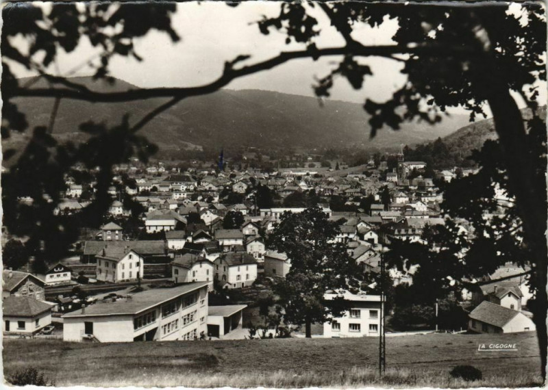 Carte postale ancienne Le Thillot - Vue générale au Thillot