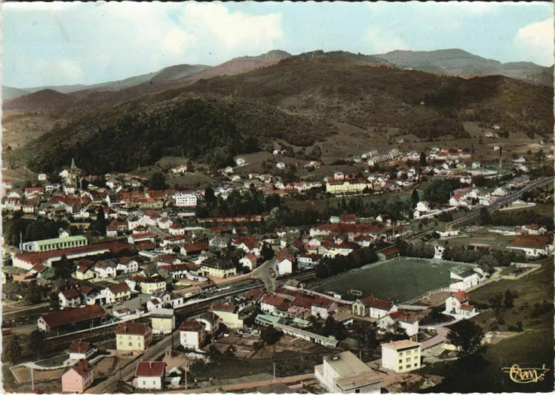 Carte postale ancienne Le Thillot - Vue générale au Thillot
