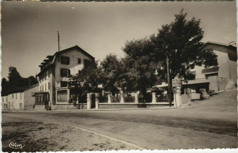 Carte postale ancienne Bains-les-Bains - Hotel du Parc
