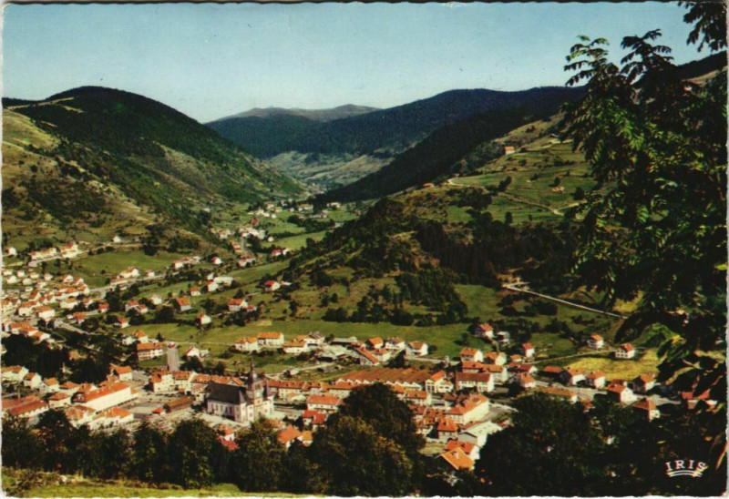 Carte postale ancienne La Bresse - Vue générale à La Bresse