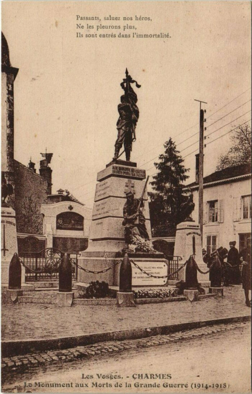 Carte postale ancienne Les Vosges - Charmes à Charmes