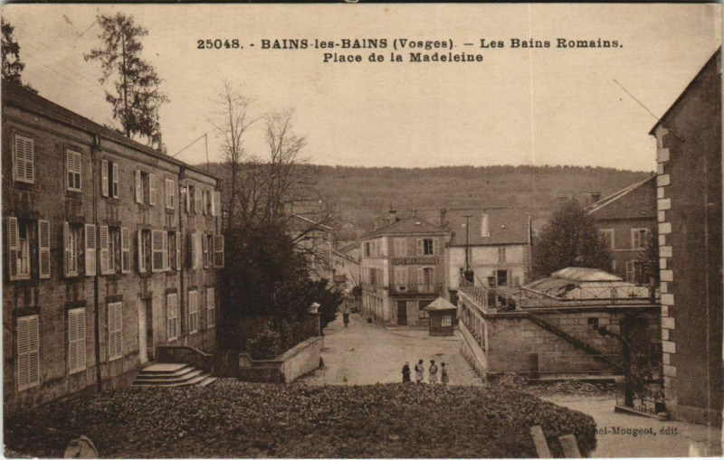Carte postale ancienne Bains-les-Bains-les-Bains romains