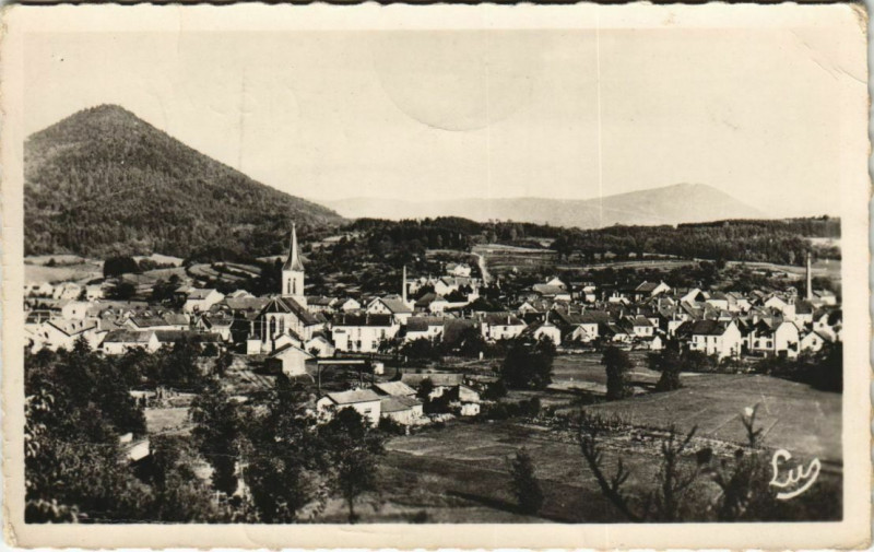 Carte postale ancienne La Petite-Raon - Vue générale à La Petite-Raon