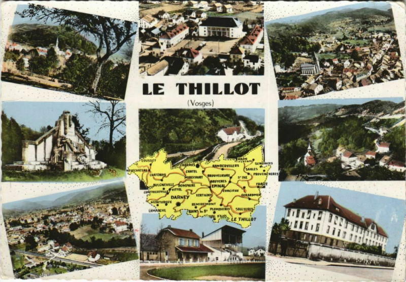 Carte postale ancienne Le Thillot - Vosges au Thillot